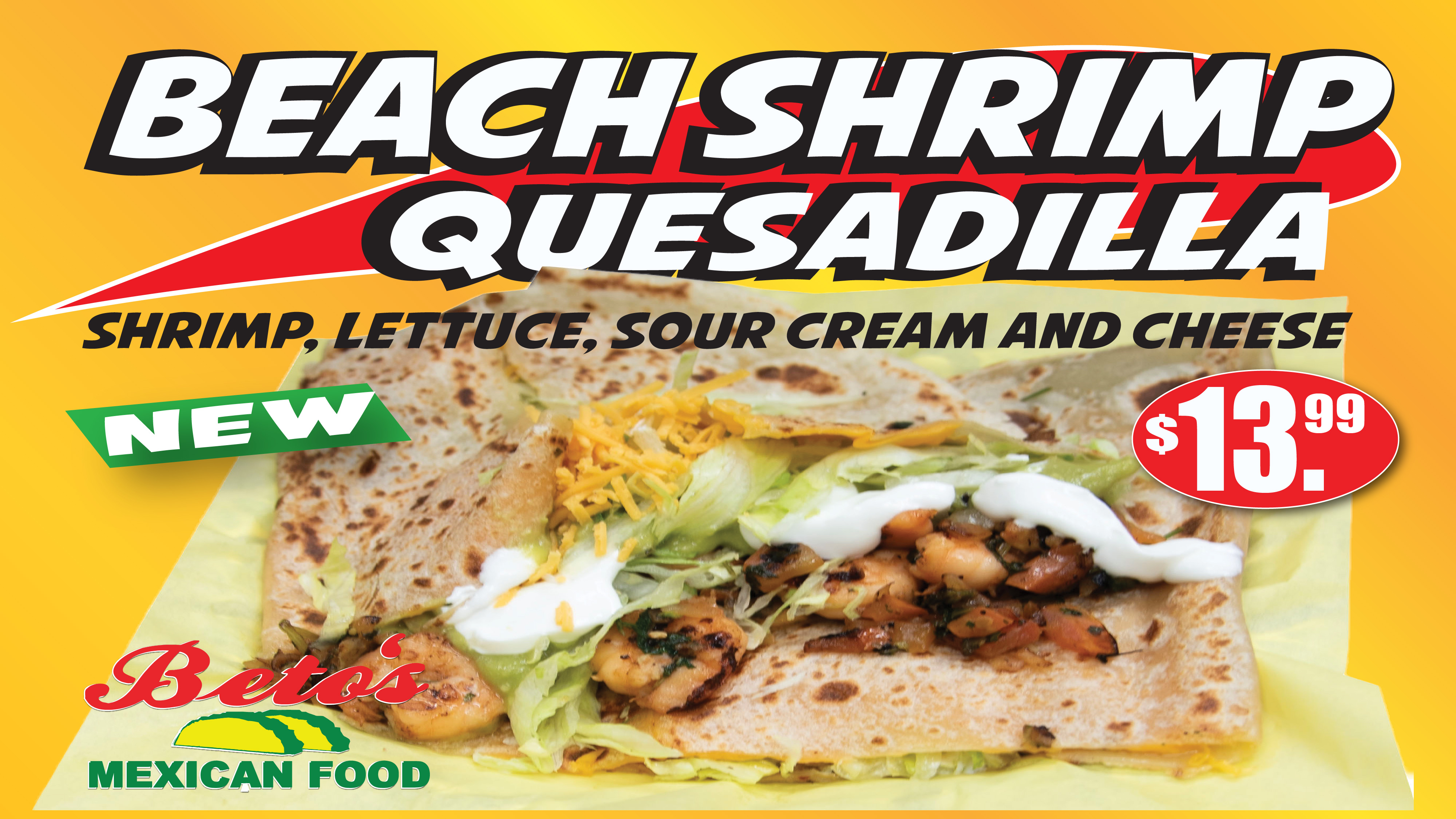 Beto's Mexican Food special 1